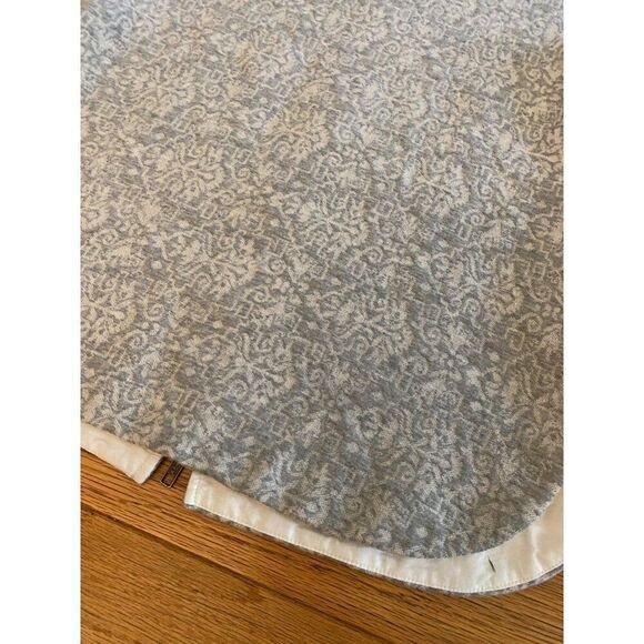 J.Crew Women’s thick grey Short Sleeve Patterned Shirt With Back Zipper sz small - Picture 4 of 9